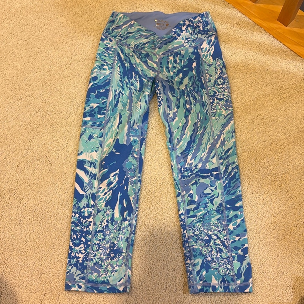 LILLY PULITZER Cropped legging, XS